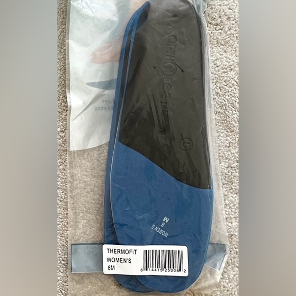 ORTHOFEET NWT ORTHOTIC INSOLES SIZE 8 M ARCH SUPPORT SHOCK ABSORPTION COMFY - Picture 3 of 4